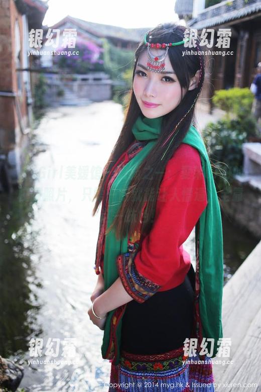 MyGirl美媛馆 - 最新之一：夏茉GIGI的校服照片，只需一眼就能让人懵逼，全靠这一抹色！