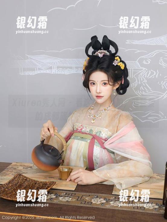 Xiuren秀人网 - 看这高清棚拍，陆萱萱的成都旅拍，总觉得不真实