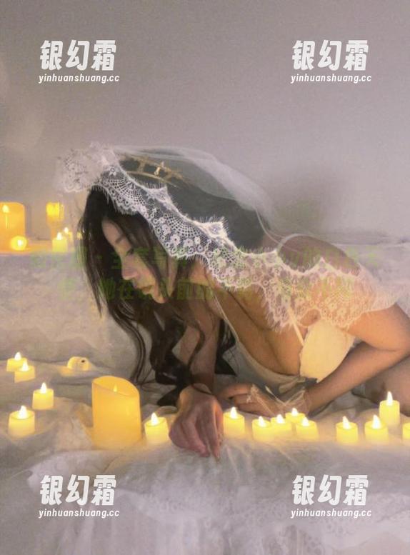 微密圈 - 全套写真：纪念小小v的白色天使，她在镜头前的不羁，与众不同