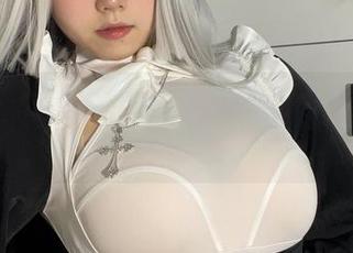 微密圈 – 对镜子耍宝：葱油饼er的迟到写真原图